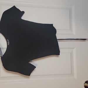 Fashion Nova S Black Crop Top